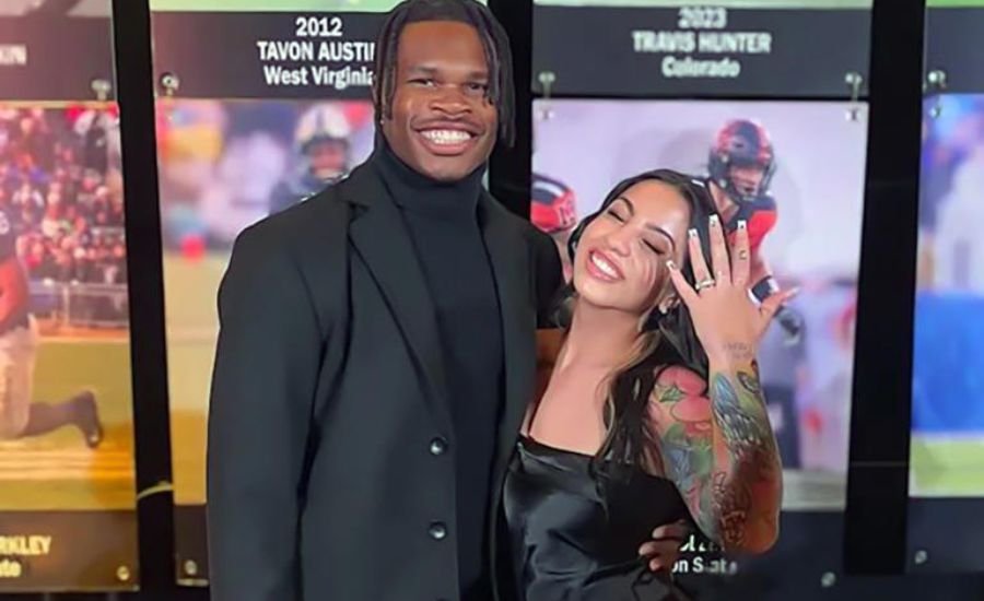 travis hunter fiance